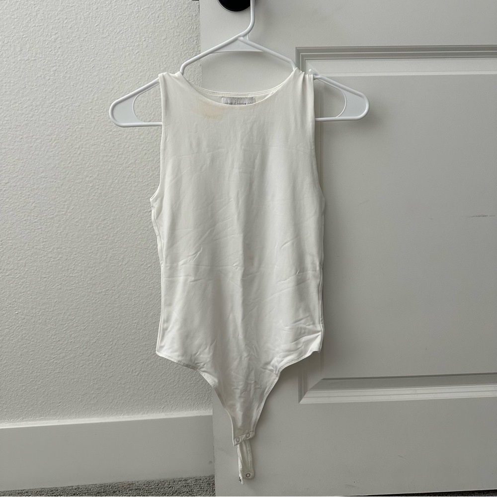 House of Harlow white bodysuit